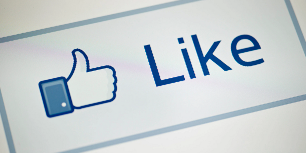 Ein Facebook-Like-Button